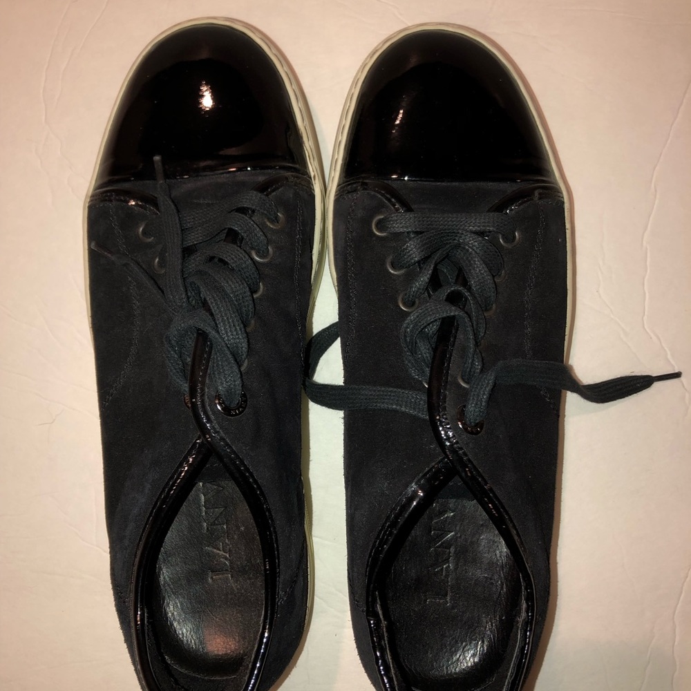 Lanvin Suede Sneakers